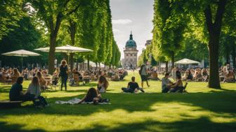 Entspannung am Friedensplatz Darmstadt: Ein grünes Paradies für Cannabis-Liebhaber