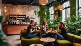 Kaffee trifft Hanf: Die besten Coffee Shops in Berlin für Hanf-Liebhaber