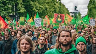 Protest für die Legalisierung von Cannabis: Demo in Düsseldorf