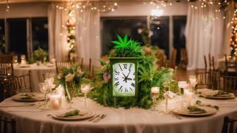 Save the Date Sendung: Ein cannabis-inspirierter Countdown für deinen besonderen Tag