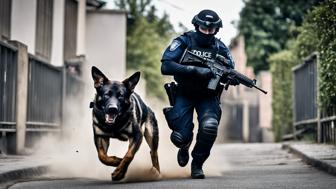 SEK-Hund im Einsatz: Wie die Vierbeiner die Polizei unterstützen und welche Risiken sie eingehen müssen